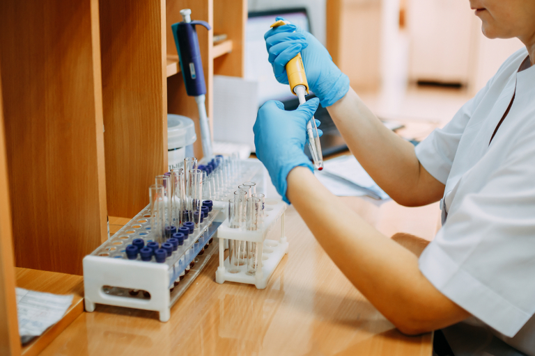 Radiotherapy Centre - Blood test process