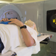 Cancer treatment radiotherapy - Patient Radiation therapy mask