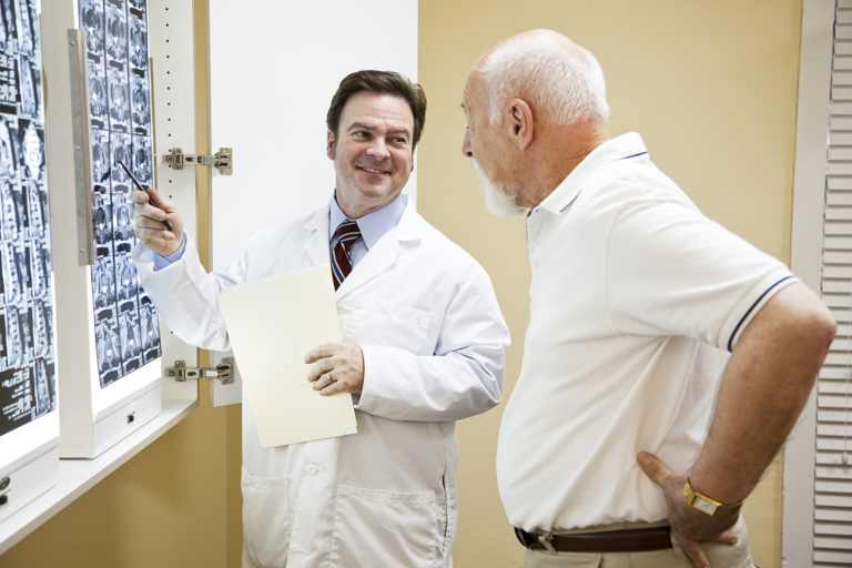 explaining the results of a CT scan - explaining the results of a CT scan