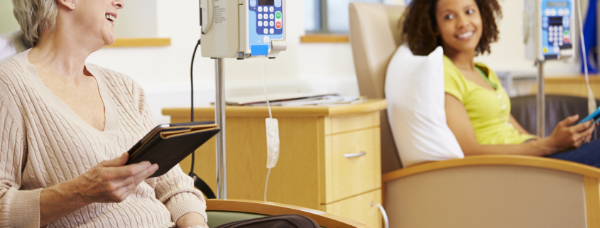 radiotherapy centre - Female Patients Undergoing Chemotherapy