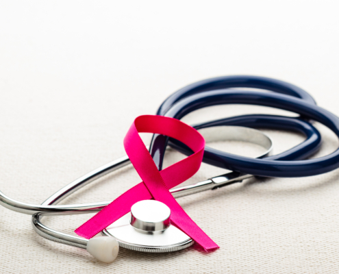 radiotherapy centre austria - breast cancer awareness concept